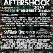 Aftershock Festival returns with massive lineup including GODSMACK, WEEZER, THE OFFSPRING, ROB ZOMBIE, FIVE FINGER DEATH PUNCH, LIMP BIZKIT, RISE AGAINST, CHEVELLE, AWOLNATION, SEETHER, MASTODON, PENNYWISE, BAD RELIGION AND MANY MORE