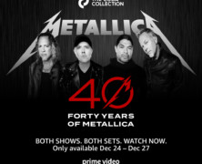 Metallica’s 40th Anniversary Shows To Stream On-Demand Exclusively On The Coda Collection Christmas Weekend