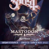Ghost announces North American Dates with Mastodon, Spiritbox