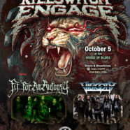 KILLSWITCH ENGAGE to Headline Metal Blade Records Third and Final 40th Anniversary Show